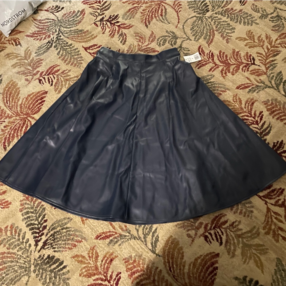 Alexia Admor Navy Blue Skirt
